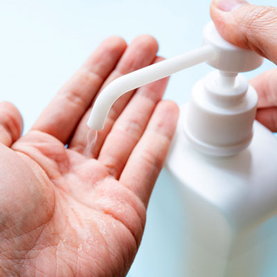 アルコール消毒